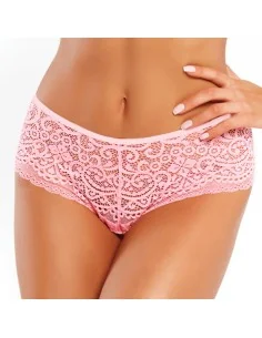 Braga culotte de encaje en rosa neón Kiss