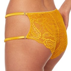 Braga de encaje amarillo mostaza Sun Kiss 2