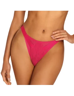 Tanga Prima Pink Neon, Confeccionada en un vibrante rosa intenso.