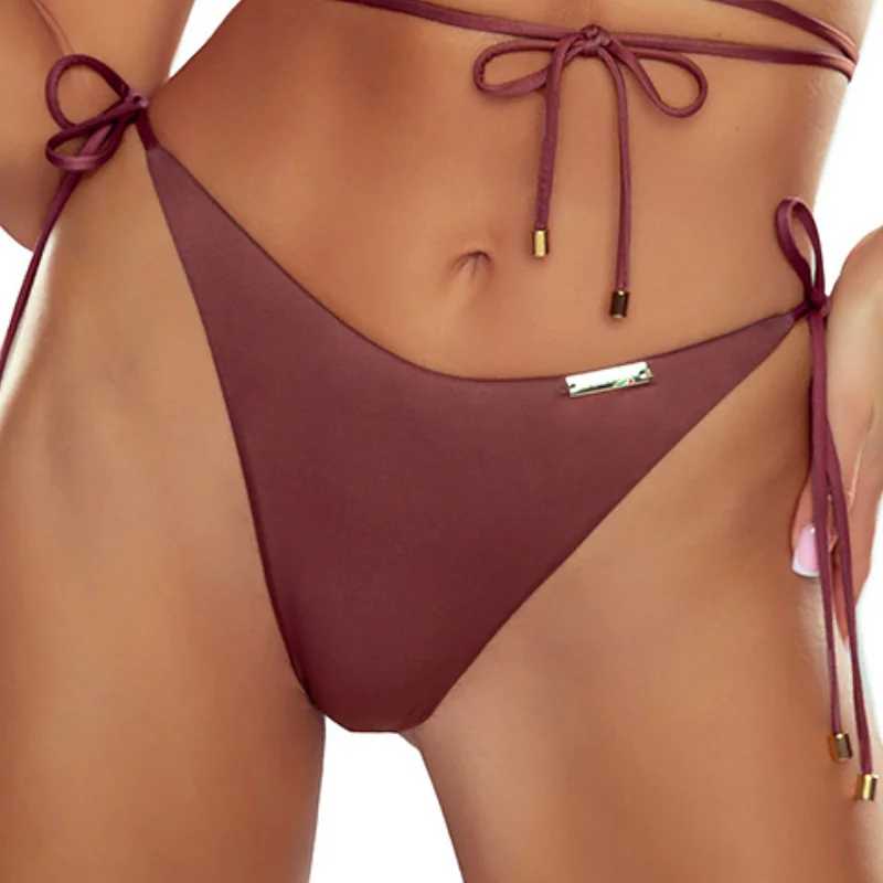 Braguita de Bikini Gigi Chocolate: Estilo y Comodidad en Cada Detalle