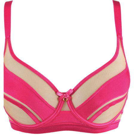 E❤️lakokette - Comprar Sujetador Pink Tulle V-110